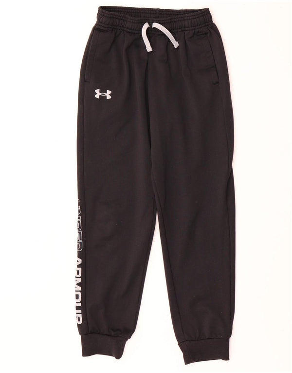 Under Armour Pantalones de chándal para niño, Joggers, 9-10 años, Mediano, Negro