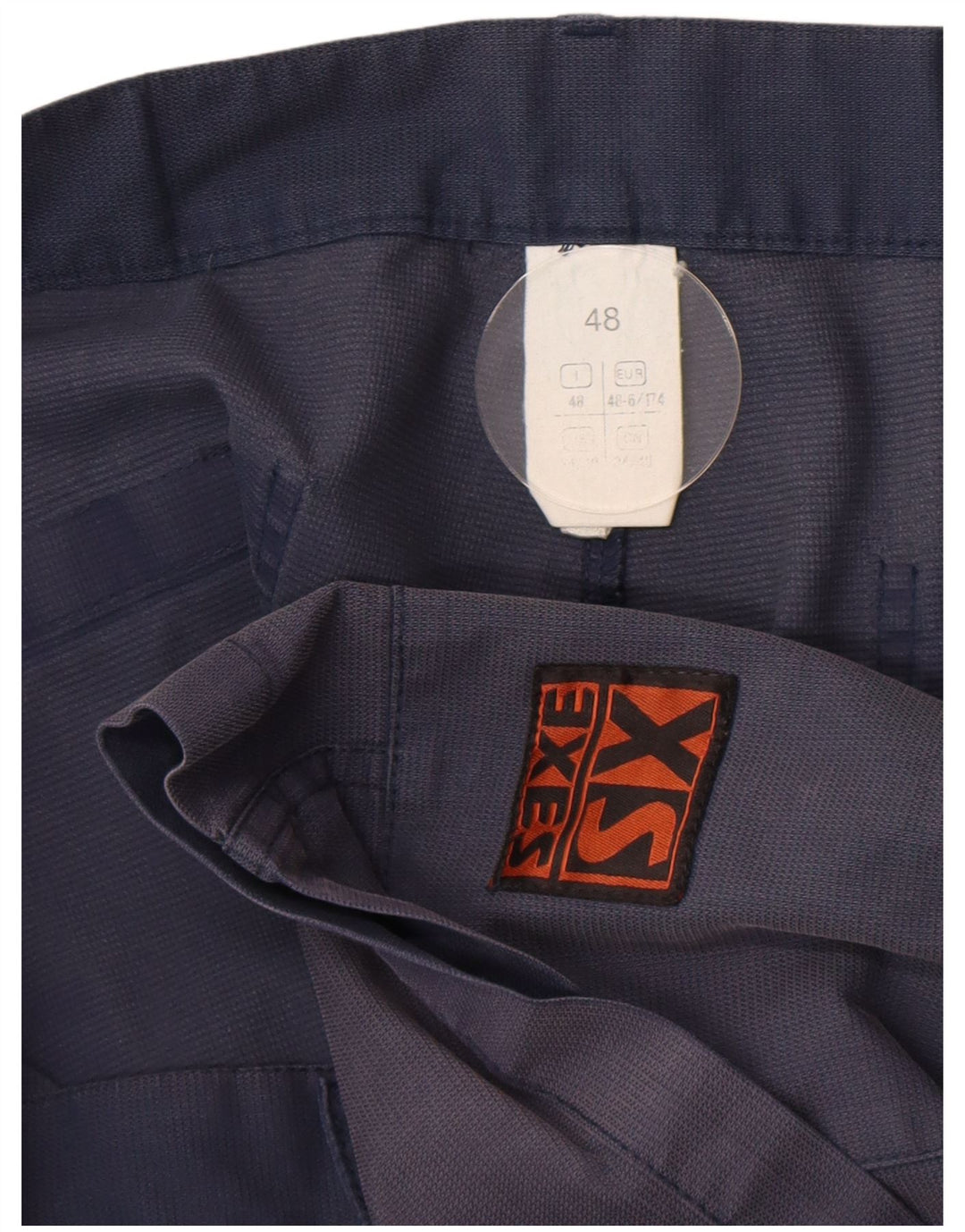 XS Exes Pantalones cortos cargo para hombre IT 48 Medium W38 Azul marino