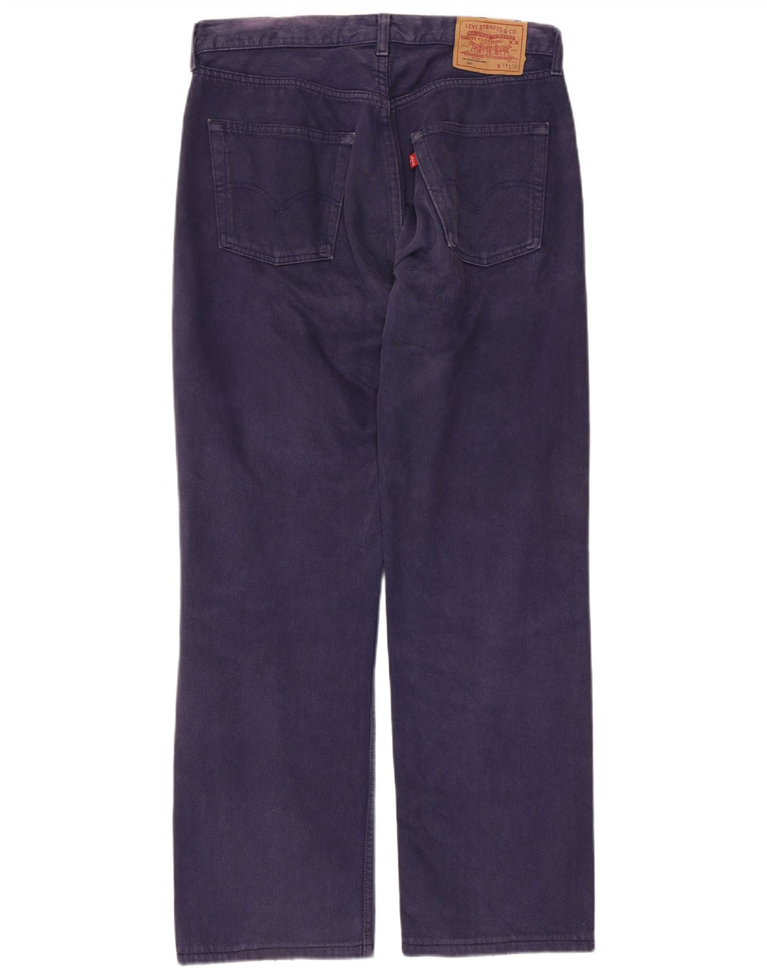 Levi's Vaqueros rectos 501 para hombre W34 L29 Algodón morado
