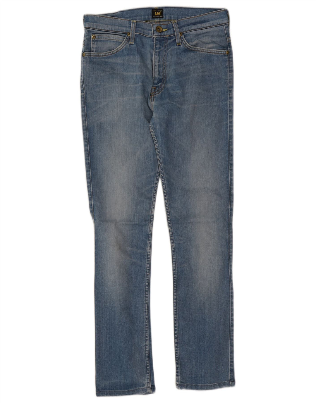 LEE Mujer Cain Slim Jeans W30 L27 Algodón Azul