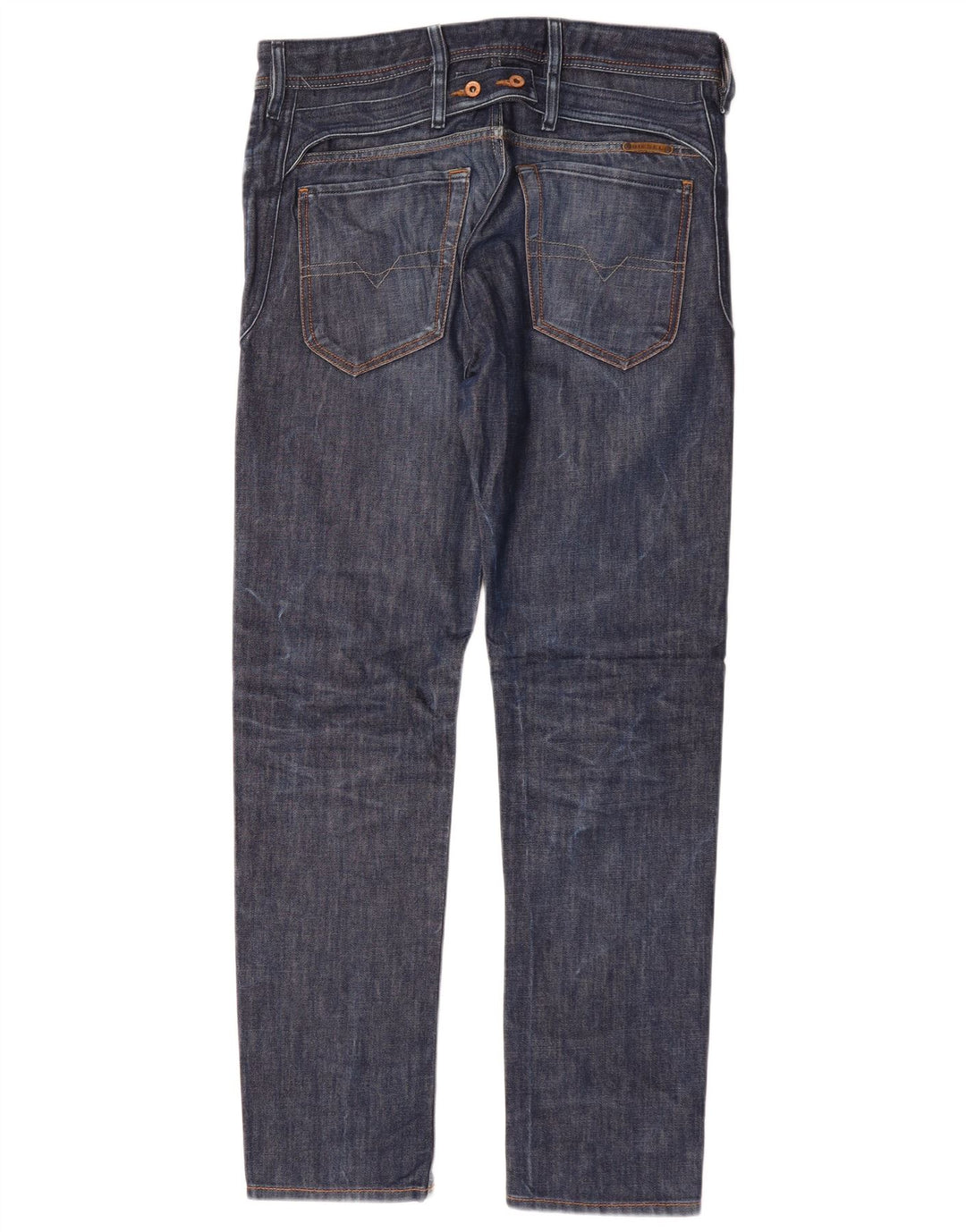 DIESEL Vaqueros Slim Hombre W30 L32 Azul Marino Algodón