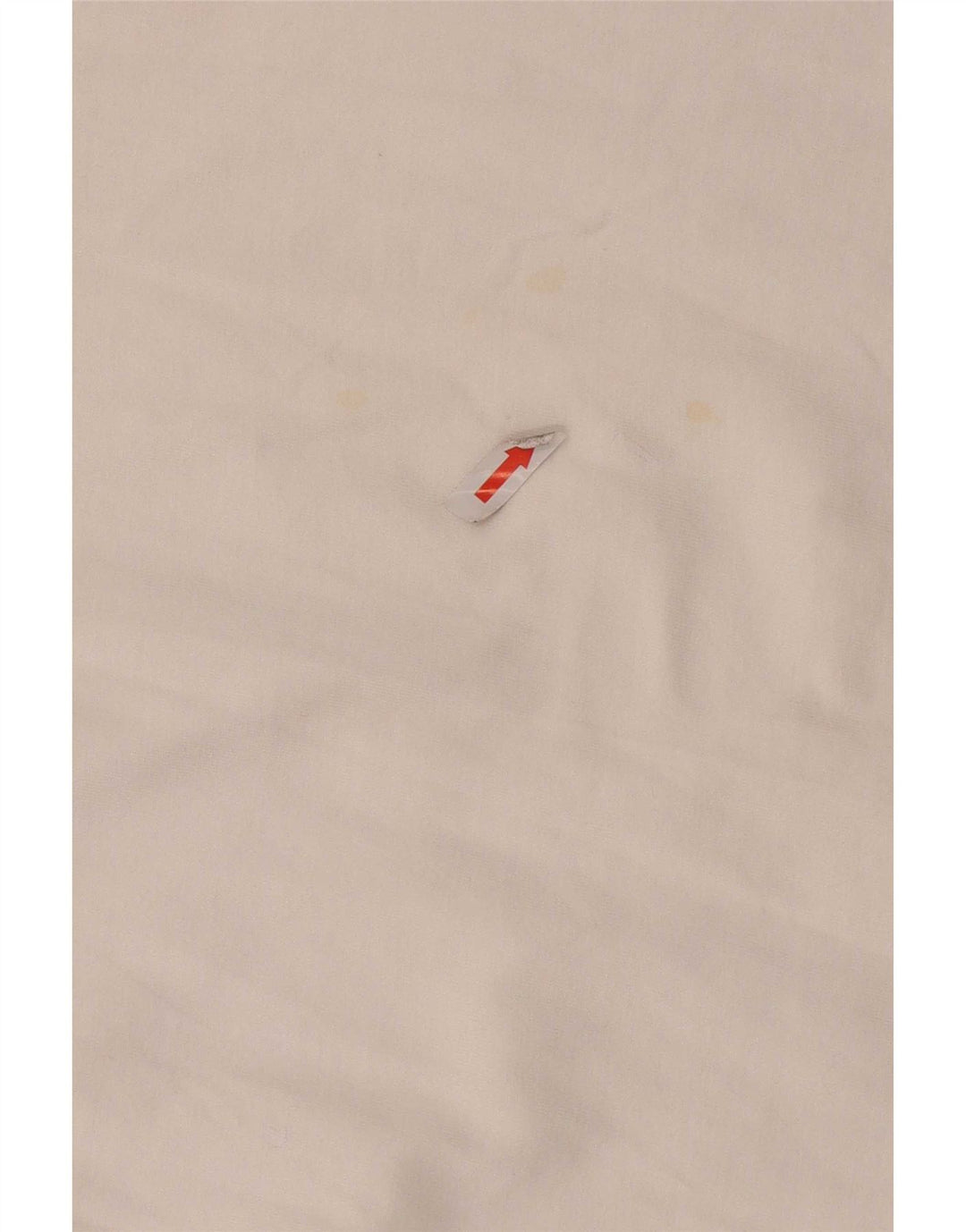 Ellesse Top gráfico para mujer de manga larga UK 10 Small White Cotton