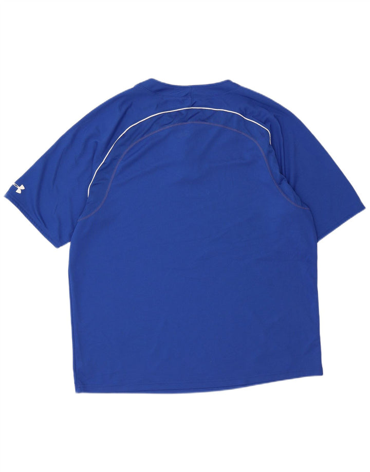 UNDER ARMOUR Camiseta de béisbol para hombre Top XL Poliéster azul