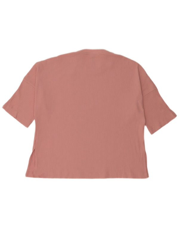 Adidas Camiseta Niña Top 14-15 Años Rosa Algodón