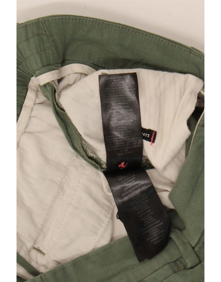 Pantalones cortos chinos para hombre de Ted Baker W32 Modal verde medio