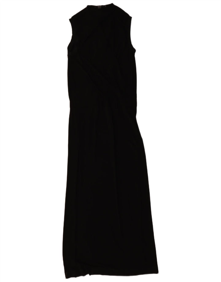 Vestido largo sin mangas Seventy para mujer IT 46 Large Viscosa negra