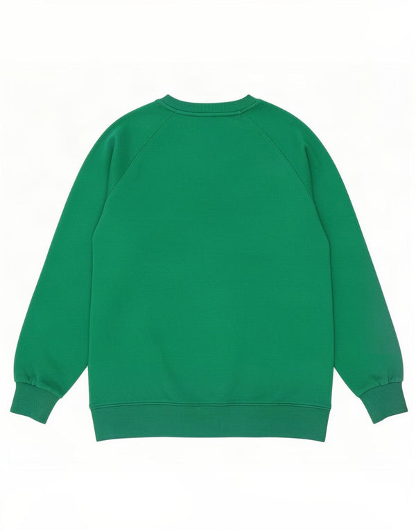 Tommy Hilfiger Hombre Sudadera Gráfica Jumper Small Algodón Verde