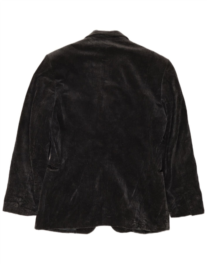 CALUGI E GIANNELLI Chaqueta Blazer de Terciopelo para Hombre IT 52 XL Azul Marino