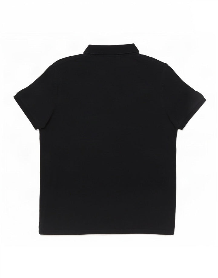 Gant Polo Gráfico De Algodón Negro Grande Para Hombre