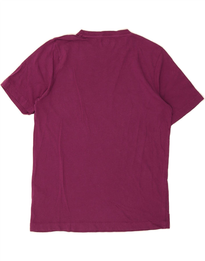 KAPPA Mens Graphic T-Shirt Top Medium Purple Cotton Vintage Kappa and Second-Hand Kappa from Messina Hembry 