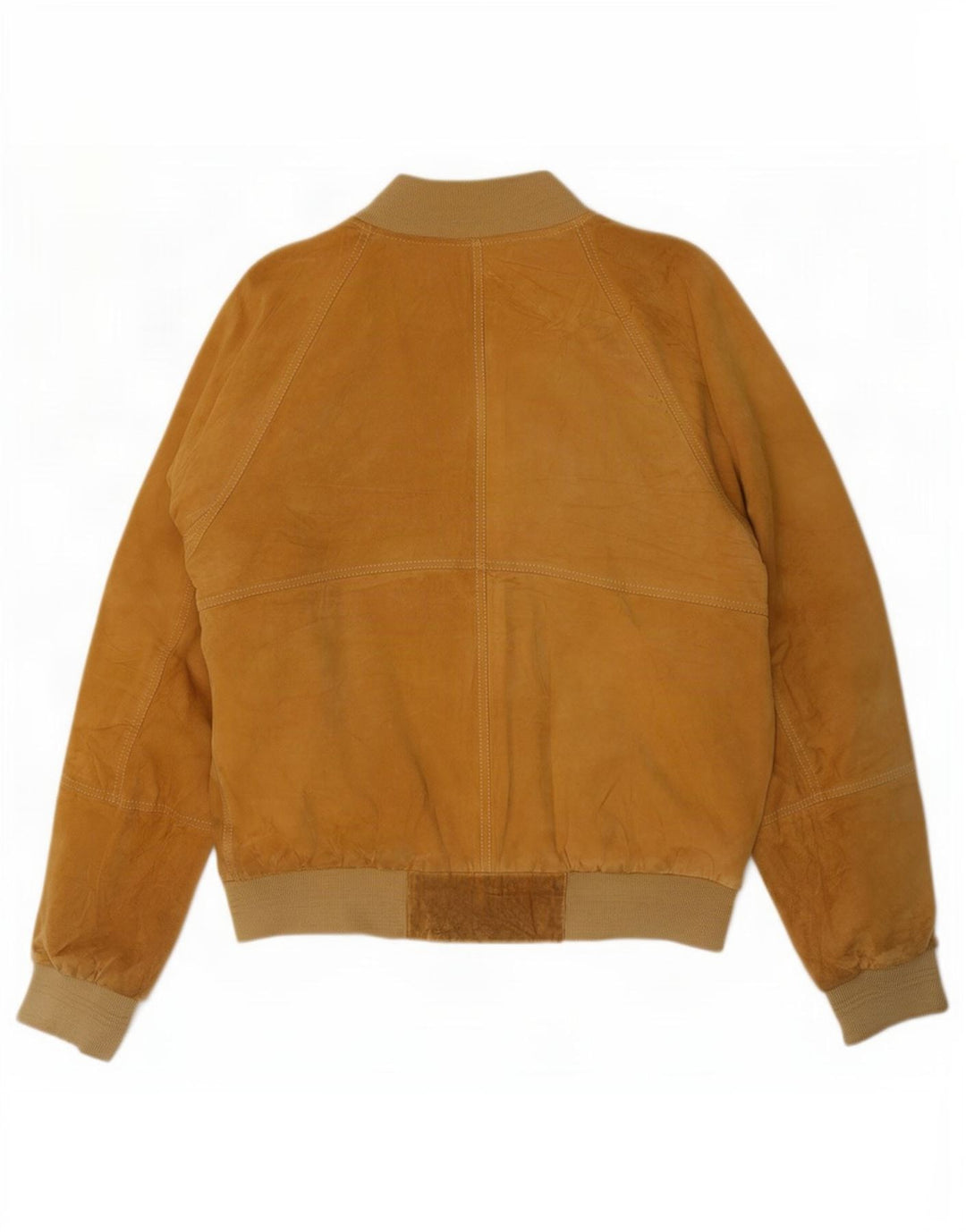 Vintage hombres ante bomber chaqueta IT 50 grande beige