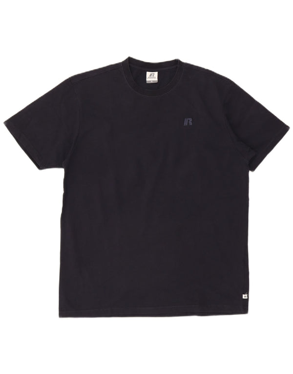 Russell Athletic Camiseta Hombre Top XL Azul Marino Algodón