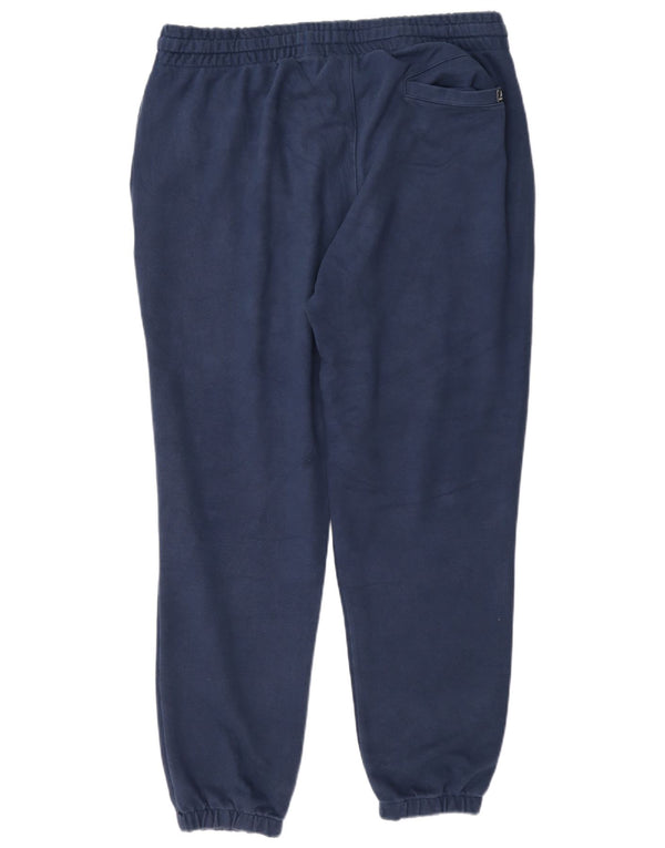 New Balance Hombre Chándal Pantalones Joggers Grande Azul Marino