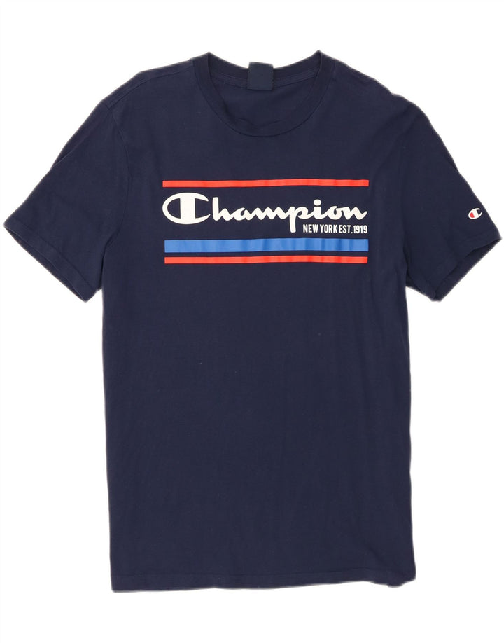 Champion Camiseta Gráfica Para Hombre Top Medium Azul Marino