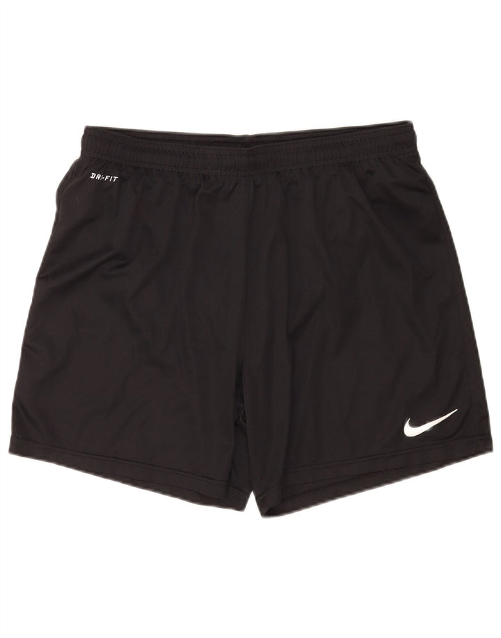 Nike Dri Fit - Pantalones cortos deportivos para hombre (poliéster), color negro
