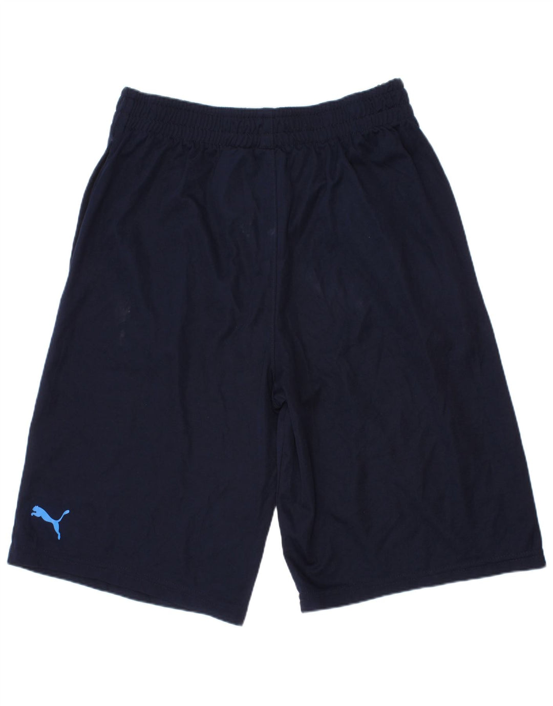 Puma Pantalones cortos deportivos gráficos para niños 13-14 años Grande Azul marino Poliéster