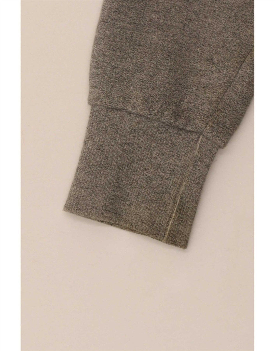 Superdry Sudadera con capucha y cremallera gráfica para hombre de algodón gris grande