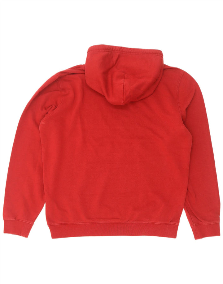 Champion Sudadera con capucha para hombre, talla grande, color rojo