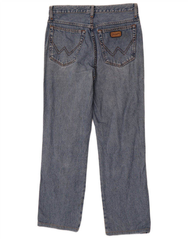 Wrangler Vaqueros Rectos Texas Para Hombre W31 L29 Algodón Azul