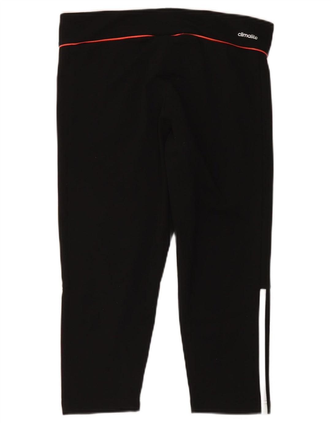 Adidas Mujer Climalite Capri Leggings Reino Unido 12/14 Mediano Negro Poliéster