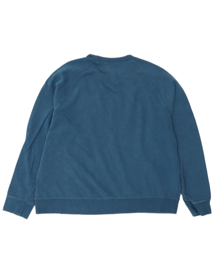 Marks & Spencer Hombre Sudadera Jumper XL Azul Algodón