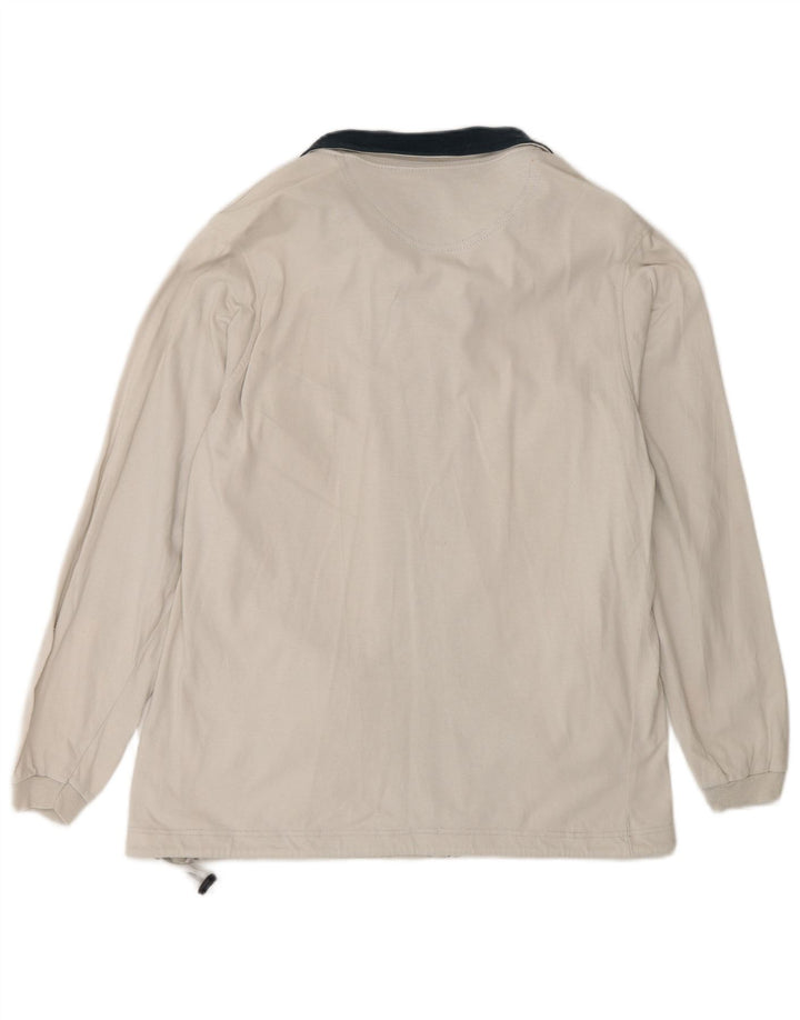 Champion Chaqueta de chándal para hombre, talla grande, color blanco