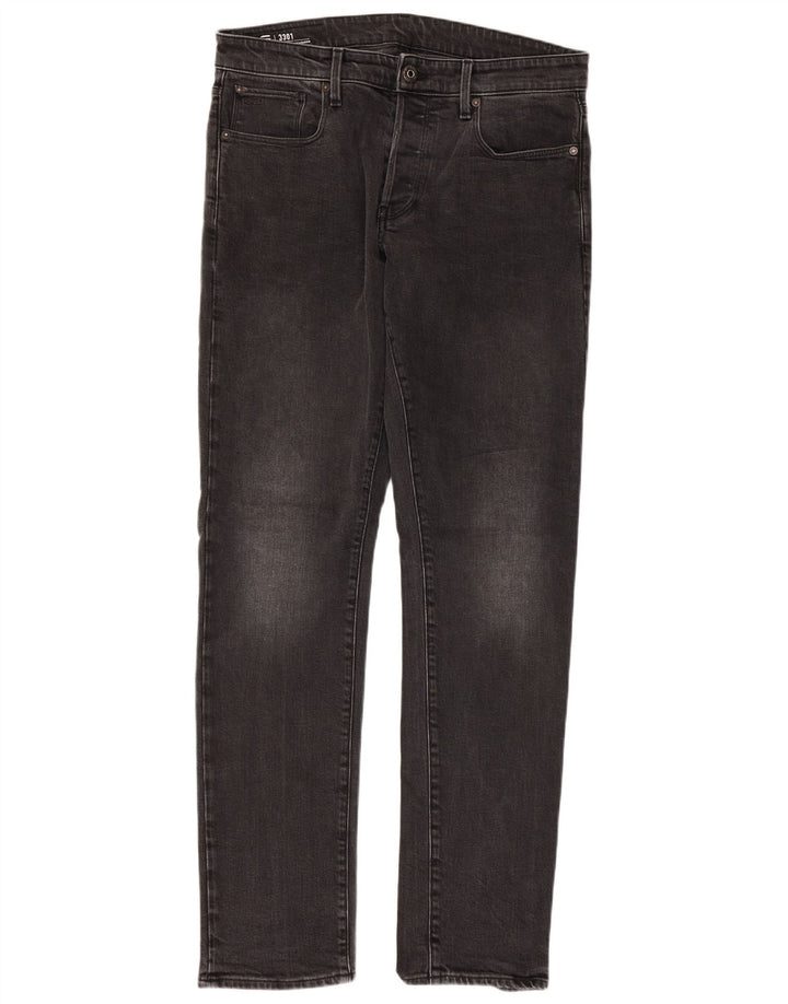 Vaqueros G-STAR Hombre 3301 Slim Tapered W34 L34 Gris