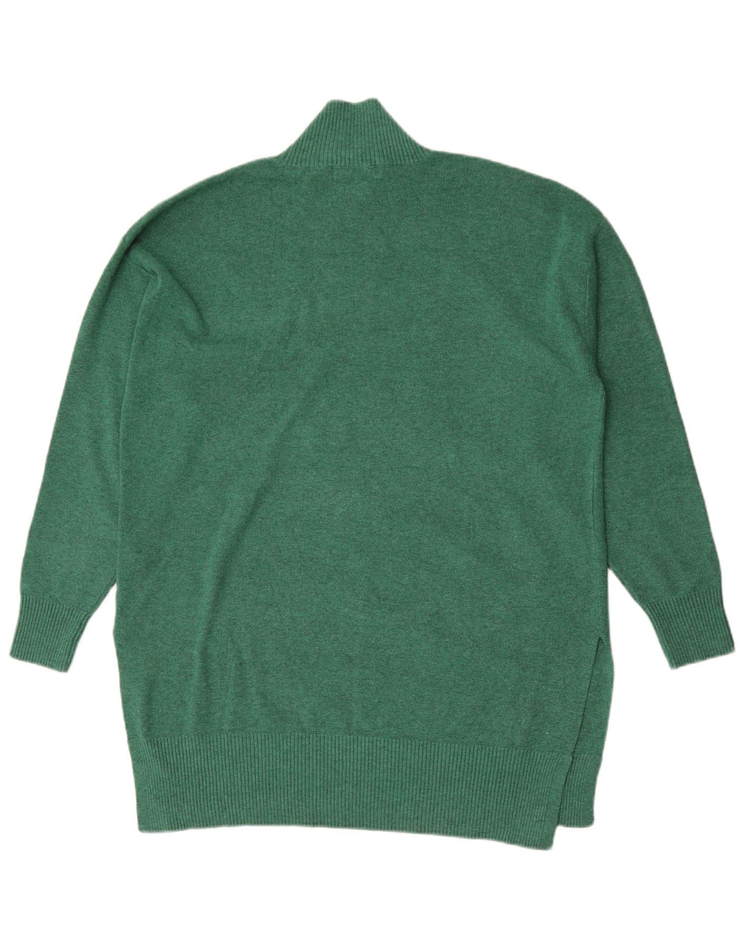 Marks & Spencer - Jersey con cuello alto para mujer, talla 40, color verde medio