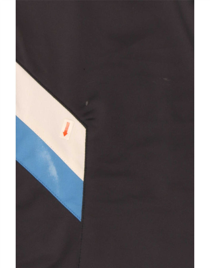 Kappa Hombre Pantalones De Chándal Medium Negro Colorblock Poliéster