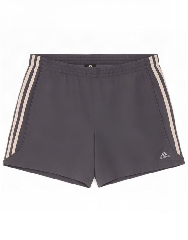 Adidas Mens Climalite Sport Shorts Gris Medio Poliéster