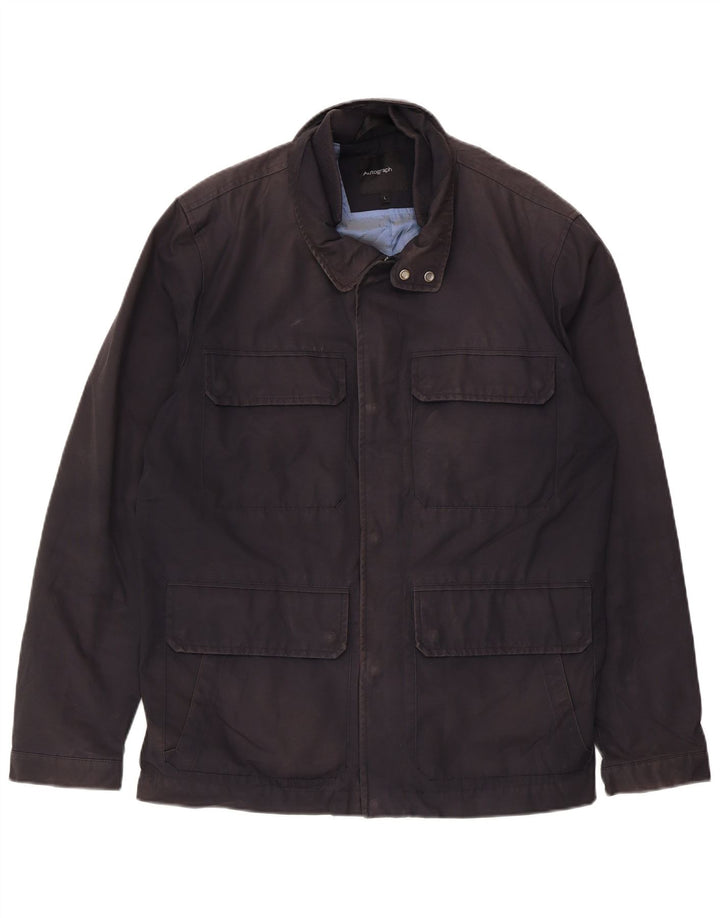 Marks & Spencer Chaqueta utilitaria autograph para hombre Reino Unido 40 Grande Algodón azul marino
