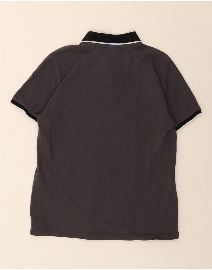 NORTH SAILS Polo gráfico para hombre de algodón gris pequeño