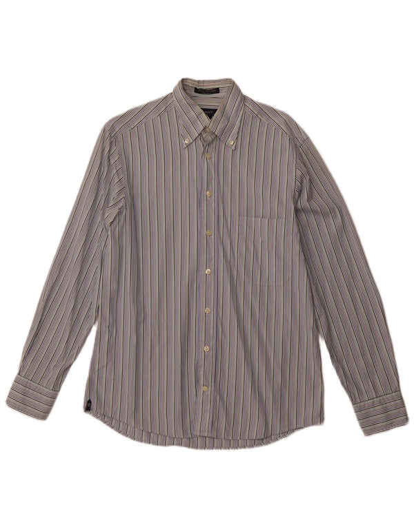 GANT Camisa De Hombre Small De Algodón A Rayas Multicolor
