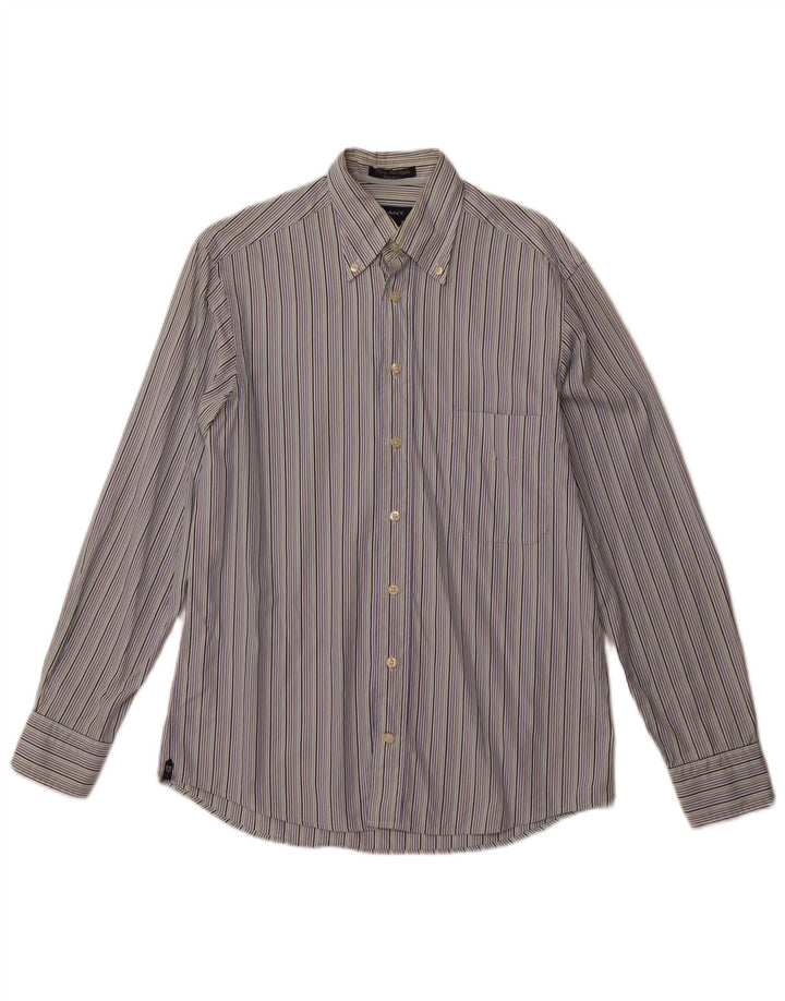 GANT Camisa De Hombre Small De Algodón A Rayas Multicolor