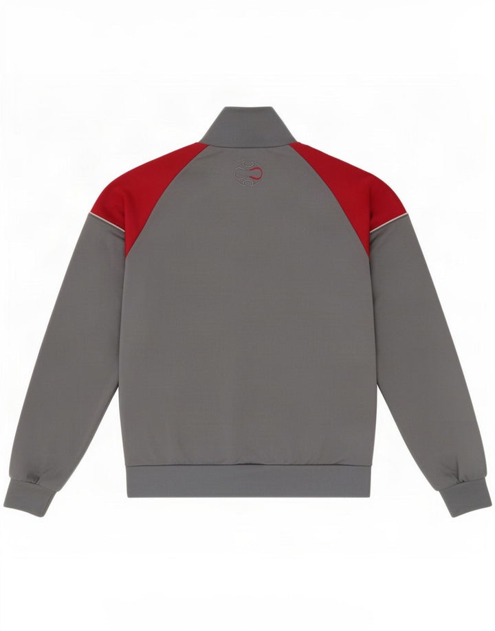 Adidas Chaqueta de chándal para niño 13-14 años Gris Colorblock Poliéster