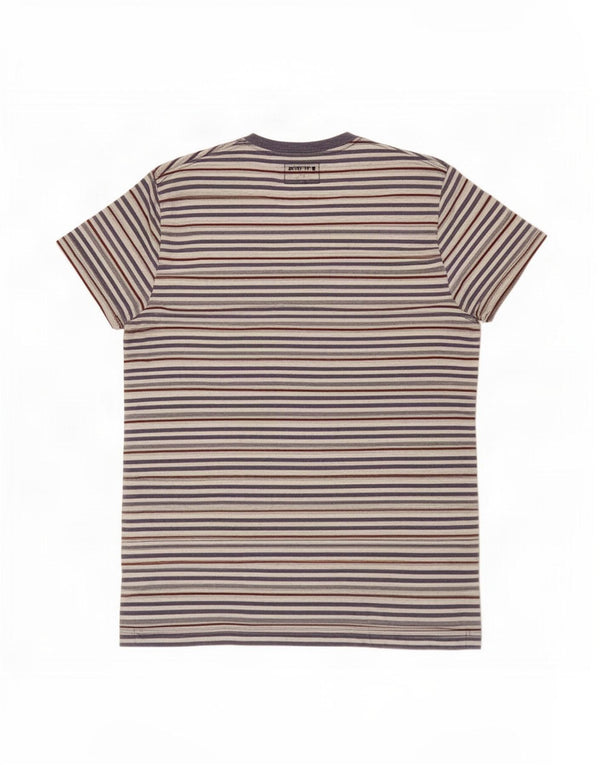 Camiseta para hombre French Connection Top grande con rayas diplomáticas multicolores