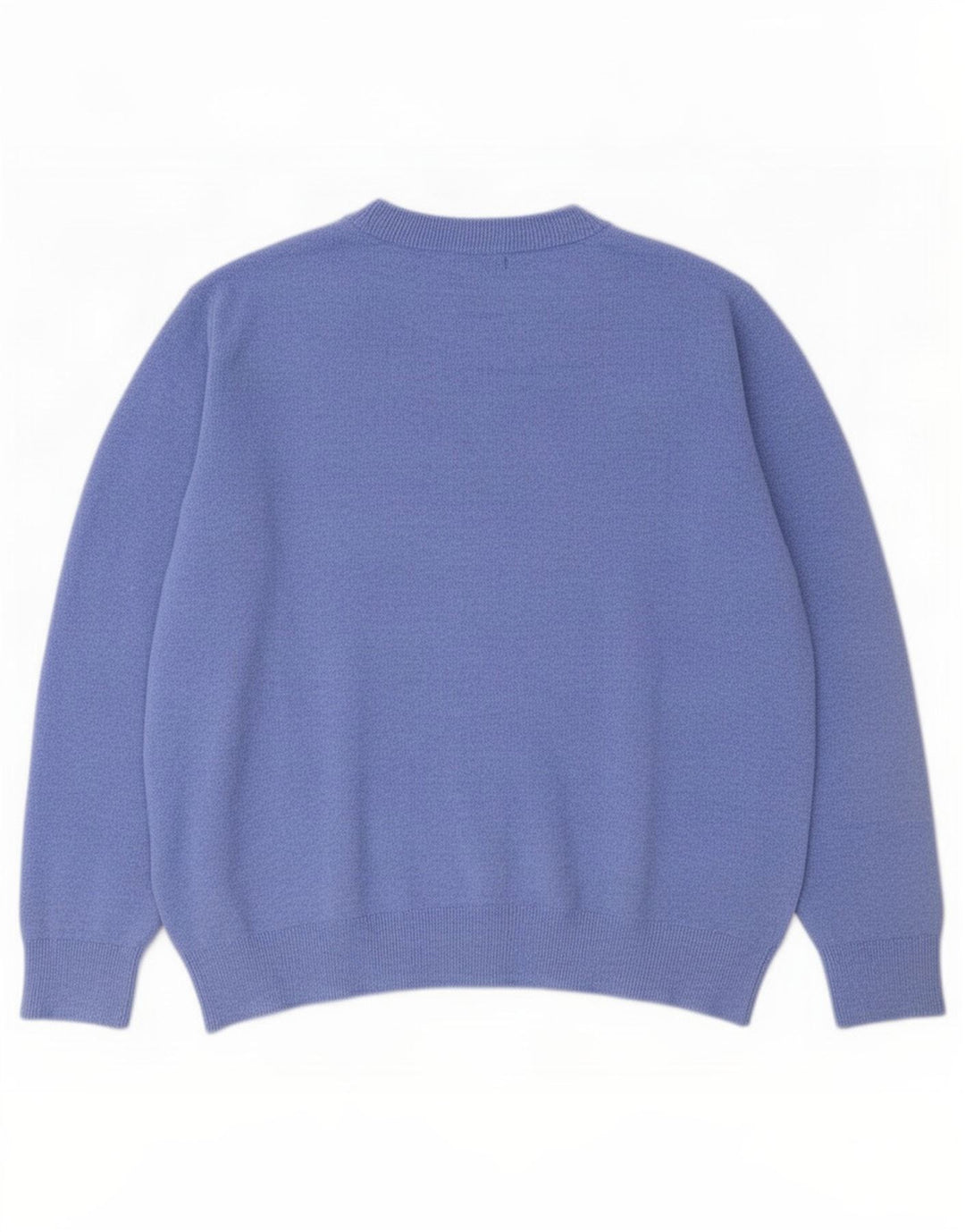 Marks & Spencer Jersey de cuello redondo para mujer UK 44 Poliéster azul medio