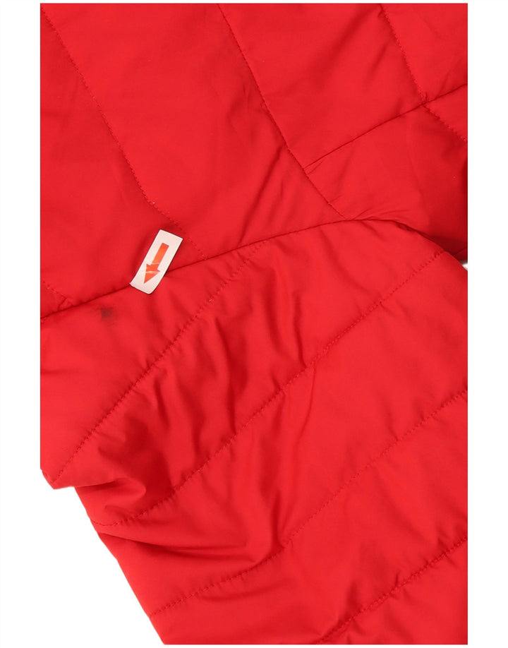 Columbia Chaqueta acolchada con capucha para mujer ES 40 XL Poliéster rojo