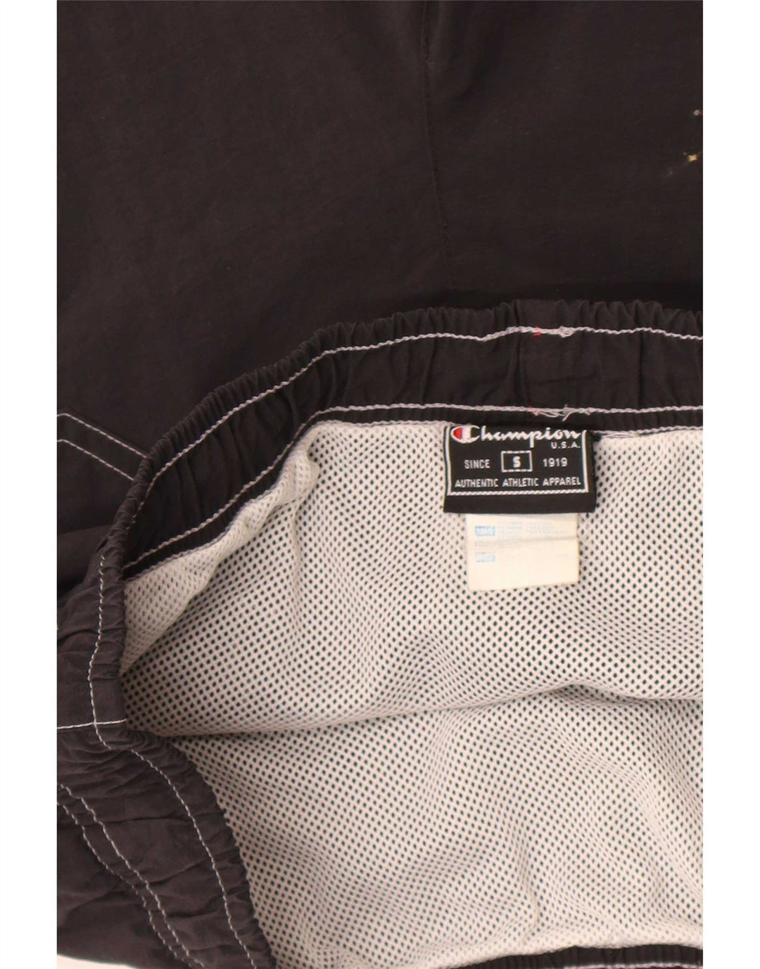 Champion Bañador Hombre Small Nylon Negro