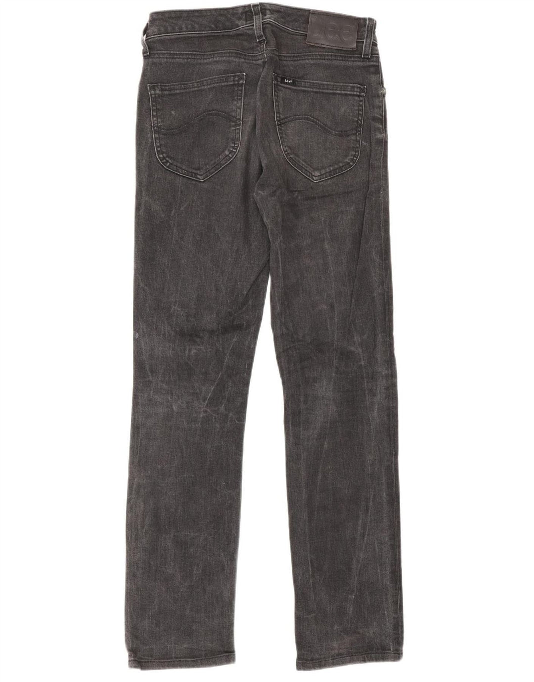 Vaqueros rectos Marion para mujer Lee W28 L33 Algodón gris