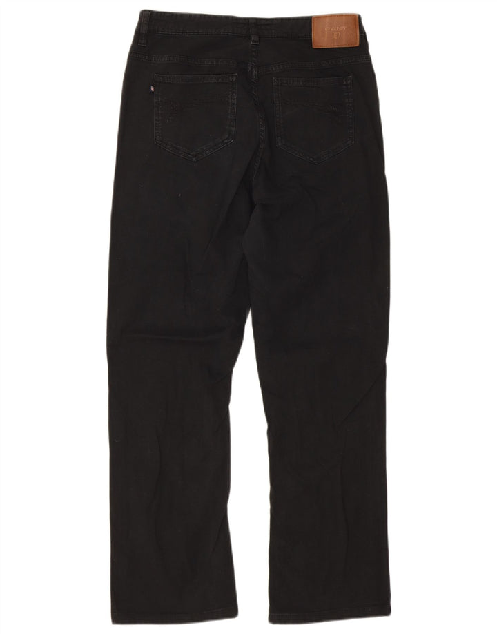 Gant Vaqueros Rectos Mujer W30 L27 Algodón Negro