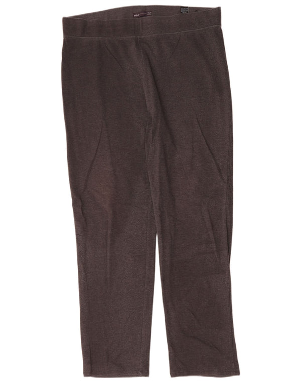 Marks & Spencer Leggings para mujer UK 20 2XL Algodón gris
