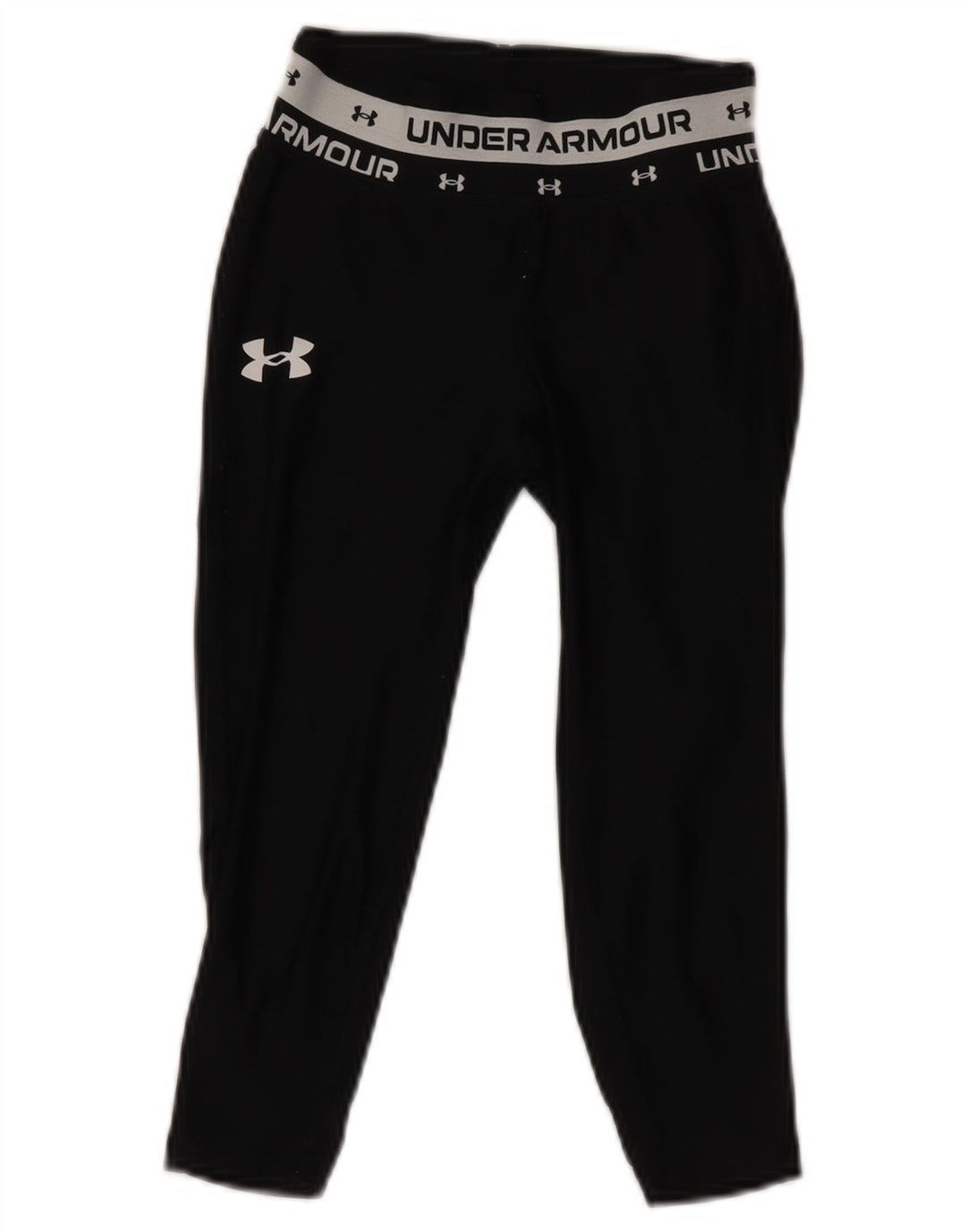 UNDER ARMOUR Leggings gráficos para niña 7-8 años Pequeño Negro Poliéster