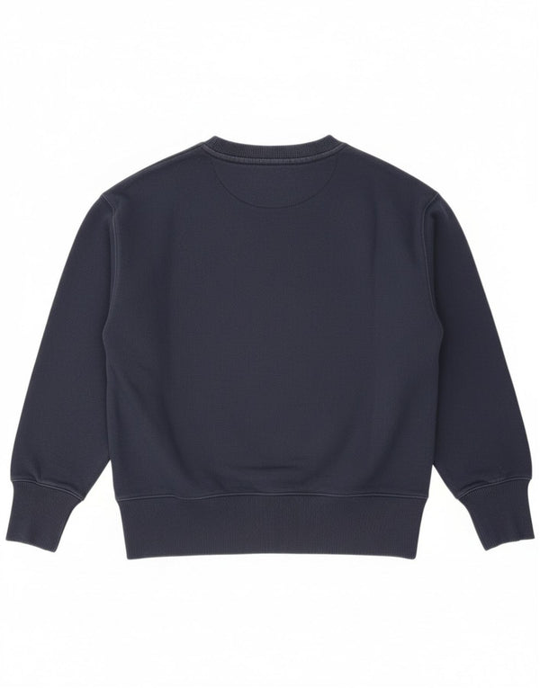 Tommy Hilfiger Hombre Sudadera Jumper Small Azul Marino Algodón