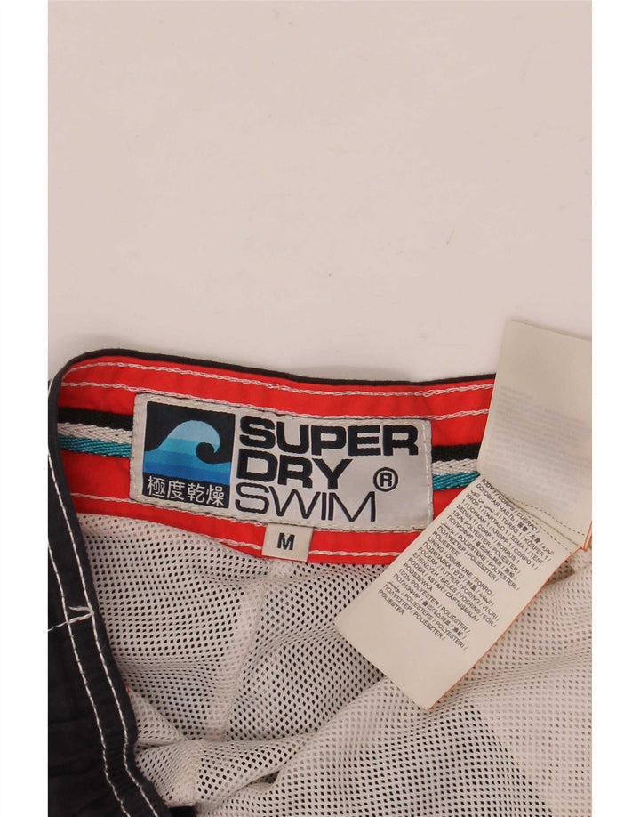 Superdry Shorts De Baño Gráficos Para Hombre Poliéster Azul Marino Medio