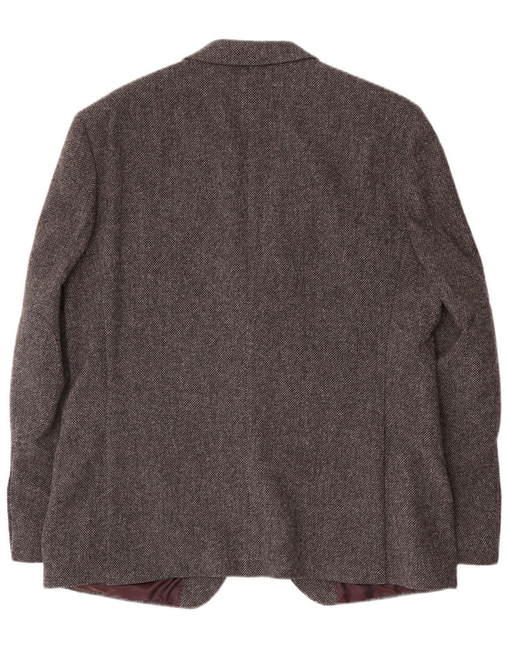Barutti Chaqueta Blazer de 2 Botones para Hombre IT 54 2XL Lana Gris