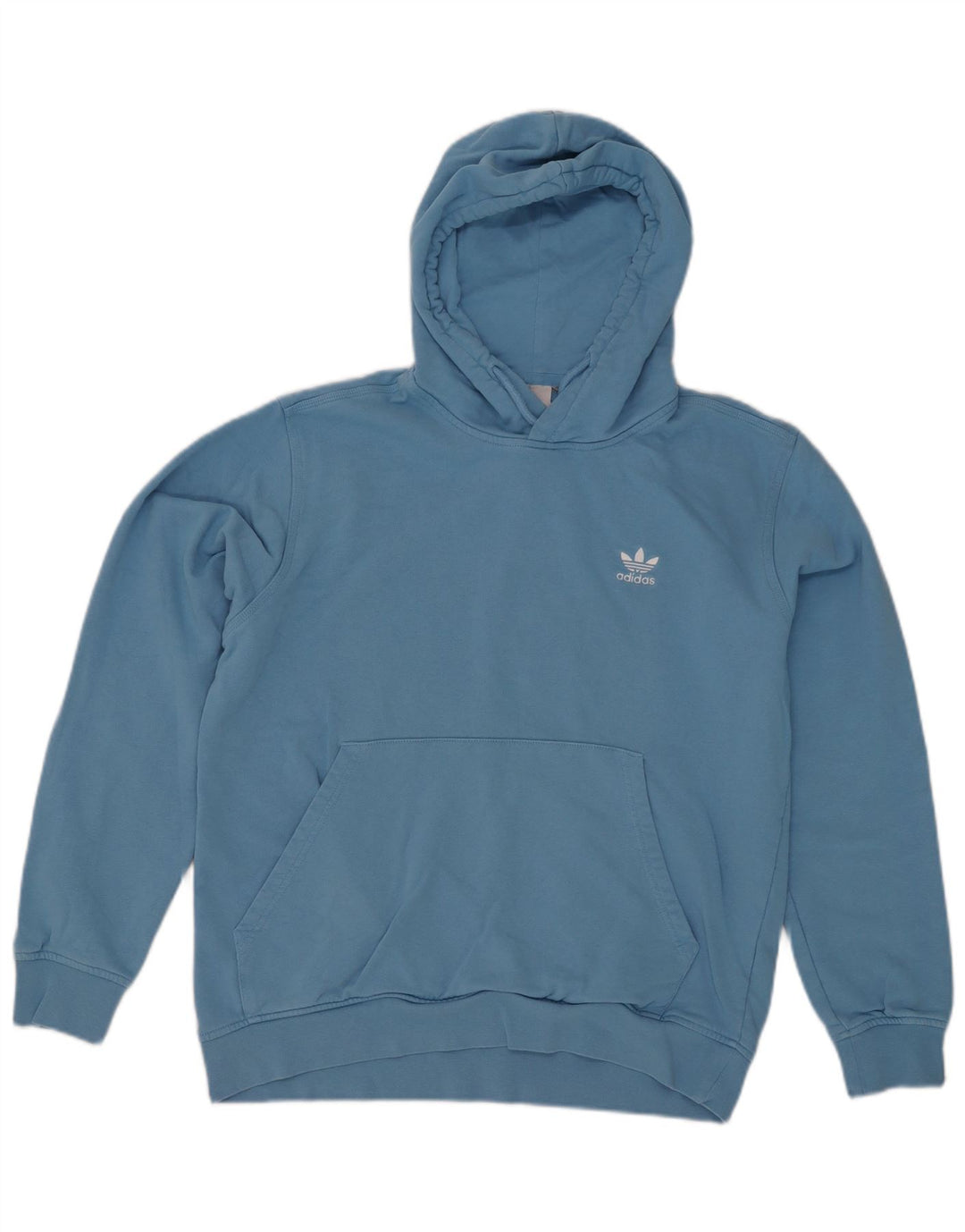 Adidas Hombre Sudadera Con Capucha Jumper Azul Medio