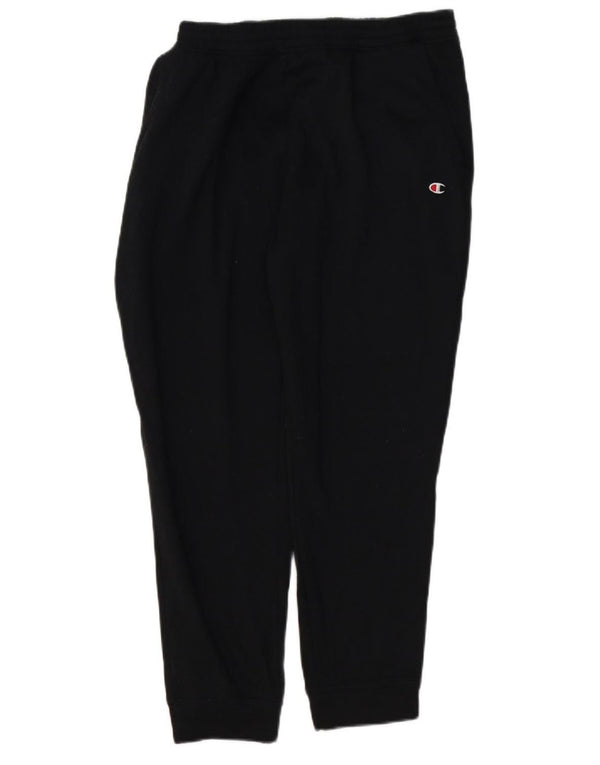 CHAMPION Pantalones de chándal para mujer Joggers UK 14 Large Black Cotton