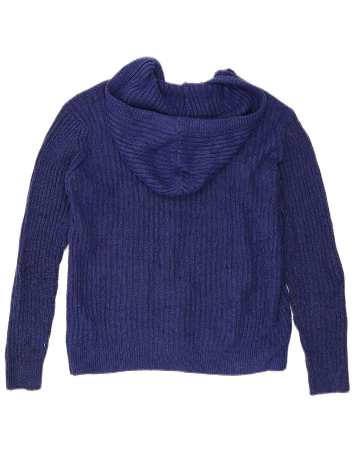 Marks & Spencer Suéter con capucha para mujer UK 44 Medium Azul marino