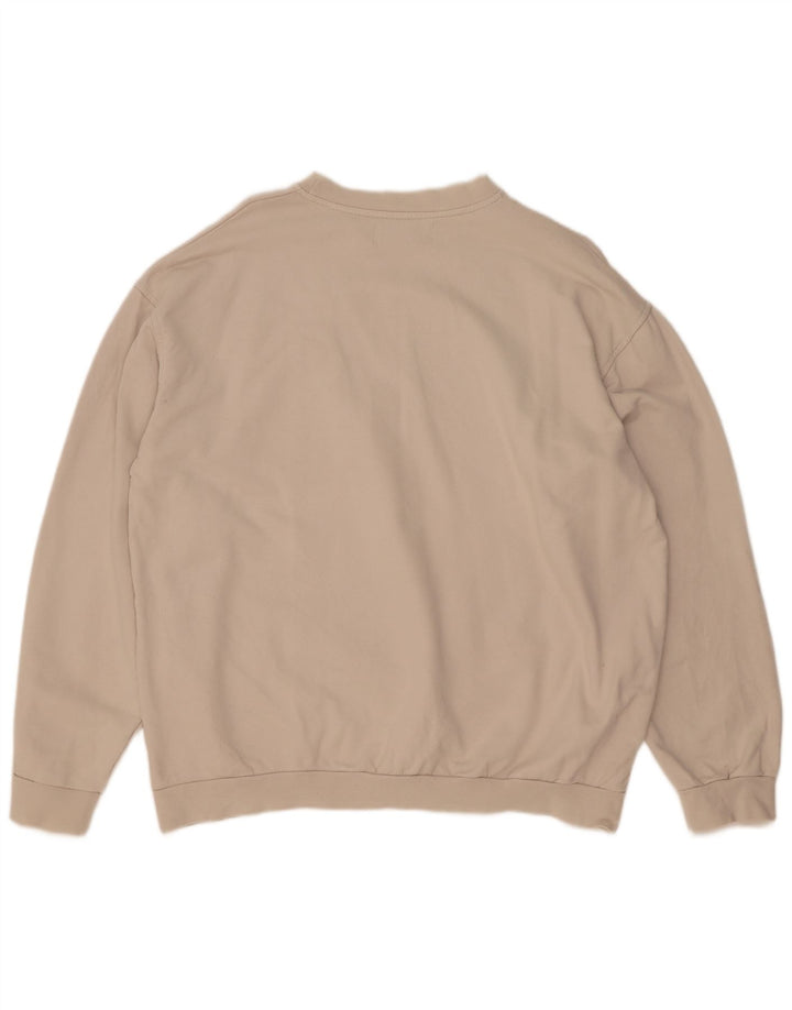 Kappa Hombre Sudadera Jumper 2XL Beige Algodón